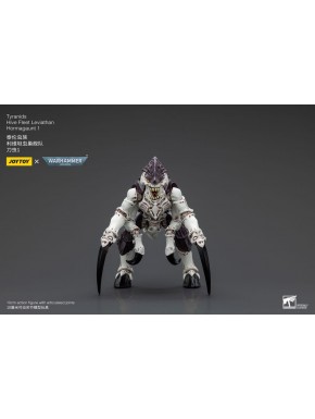 Figurine articulée de Hormagaunt de Warhammer 40k, blanc et violet