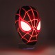 Lámpara 3D LED Miles Morales máscara Spider-Man encendida