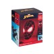 Lámpara 3D LED Miles Morales máscara Spider-Man encendida