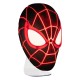 Lámpara 3D LED Miles Morales máscara Spider-Man encendida