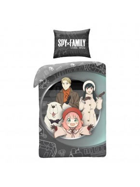 Funda nórdica Spy x Family con personajes de anime