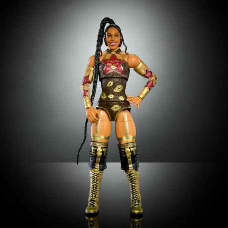 Figura WWE Bianca Belair con cinturón y accesorios