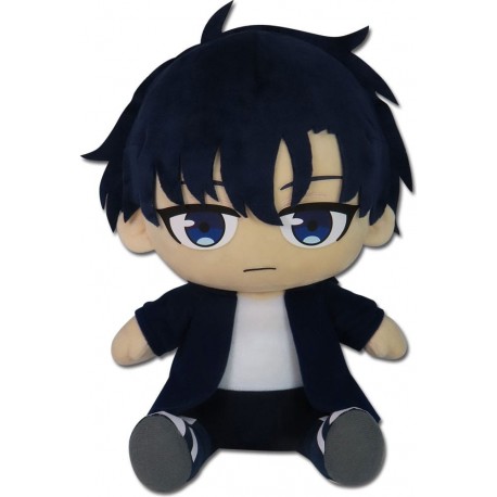 Peluche Sung Jinwoo Solo Leveling Sentado 30 cm