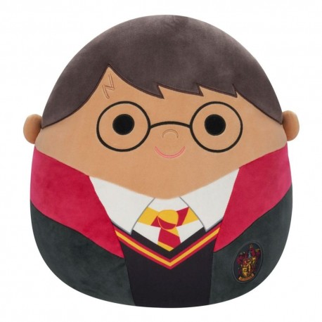 Peluche Squishmallows Harry Potter, 40 cm, avec uniforme de Poudlard