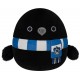 Peluche Squishmallows Harry Potter Ravenclaw con bufanda azul y escudo.