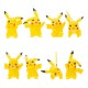 Conjunto de 8 Figuras de Pikachu de 5 cm - Pokémon Battle Feature