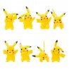 Conjunto de 8 Figuras de Pikachu de 5 cm - Pokémon Battle Feature