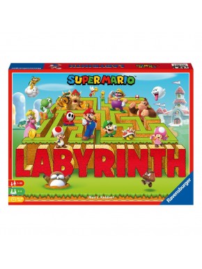 Caja y tablero del Juego de Mesa Super Mario Labyrinth