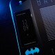 Tapis de souris Batman avec chargeur sans fil et LED