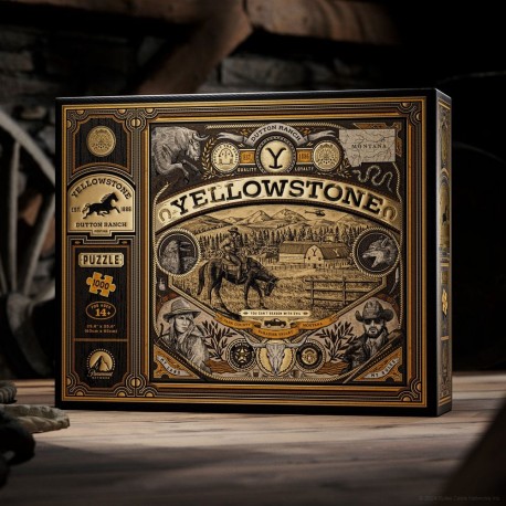 Caja del puzzle Yellowstone Multi-Dimensionales de 1000 piezas