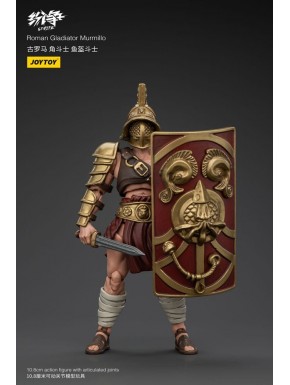 figurine articulée de gladiateur romain murmillo par Joy Toy