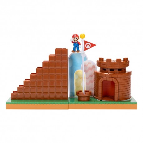 Playset Super Mario La Película con castillo y bandera