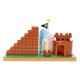 Playset Super Mario La Película con castillo y bandera