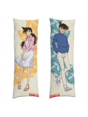 Funda de almohada Detective Conan con Shinichi y Ran