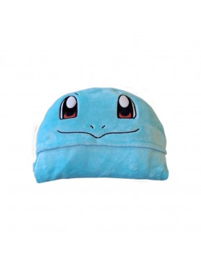 Manta azul con capucha de Squirtle