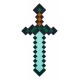 Lámpara espada de diamante de Minecraft iluminada