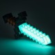 Lámpara espada de diamante de Minecraft iluminada