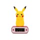Réveil Pikachu avec lumière et écran LCD