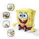 Peluche de Bob Esponja con sonido, 30 cm, licencia oficial