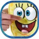 Peluche de Bob Esponja con sonido, 30 cm, licencia oficial