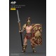 Figurine articulée Strife gladiateur romain avec lance et bouclier