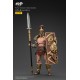Figurine articulée Strife gladiateur romain avec lance et bouclier