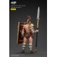 Figurine articulée Strife gladiateur romain avec lance et bouclier