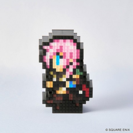 Lámpara LED pixelada Lightning de Final Fantasy