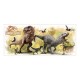 Stickers Muraux Jurassic World 13 x 46 cm - Licence Officielle