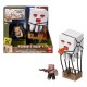 Figurine Ghast Blast Attack Minecraft avec piglin