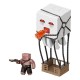Figurine Ghast Blast Attack Minecraft avec piglin