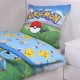 Funda Nórdica Pokémon 135x200 cm con Almohada 80x80 cm