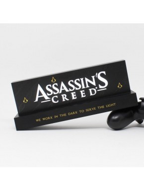 Lámpara LED Assassin's Creed logo encendida