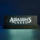 Lámpara LED Assassin's Creed logo encendida