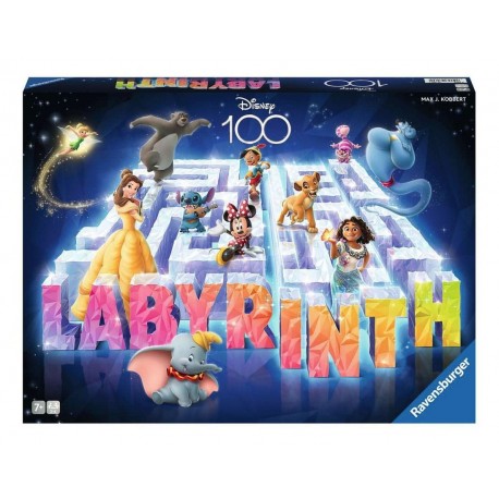 Caja del juego de mesa Disney Labyrinth 100 Aniversario