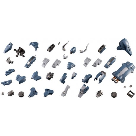 Hexa Gear Bulkarm Jackel Enhance Unit peças e figura completa