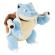 Pelúcia Blastoise Pokémon azul e marrom de 30 cm