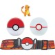 Ensemble Ceinture Pokémon Clip'n'Go avec Salamèche et Balle de Luxe
