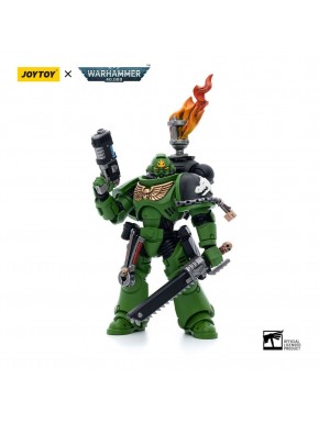 Figurine Warhammer 40k Salamanders Sergeant Tsek'gan