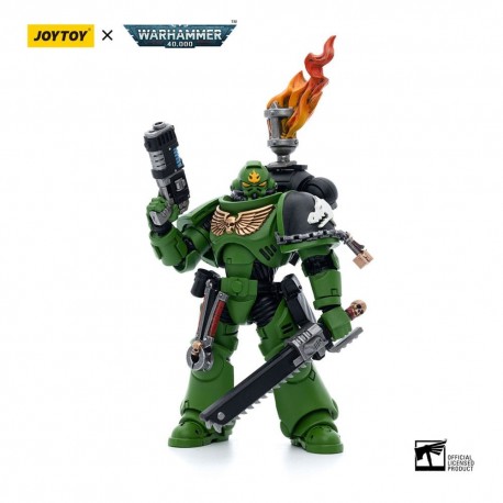 Figurine Warhammer 40k Salamanders Sergeant Tsek'gan