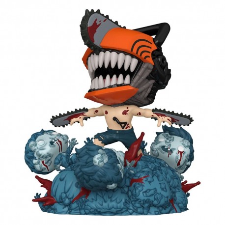 Figura de vinilo Chainsaw Man POP! Deluxe de 14 cm en caja