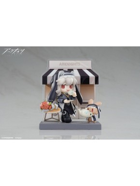 Estatua Specter de Arknights con tetera