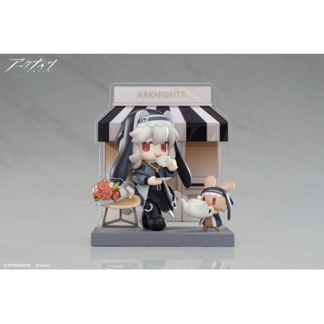 Estatua Specter de Arknights con tetera