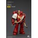 Figura articulada Warhammer The Horus Heresy 12 cm roja con detalles dorados