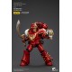 Figura articulada Warhammer The Horus Heresy 12 cm roja con detalles dorados