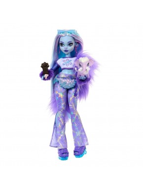 Muñeca Abbey Bominable de Monster High con accesorios