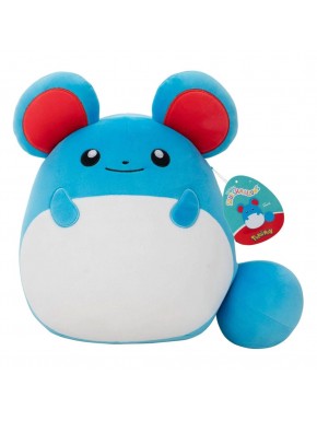 Peluche azul y blanco de Squishmallows Marill