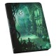 Portafolio Ultimate Guard Zipfolio 360 con diseño de horror y cremallera.