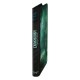 Portafolio Ultimate Guard Zipfolio 360 con diseño de horror y cremallera.