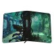 Portafolio Ultimate Guard Zipfolio 360 con diseño de horror y cremallera.